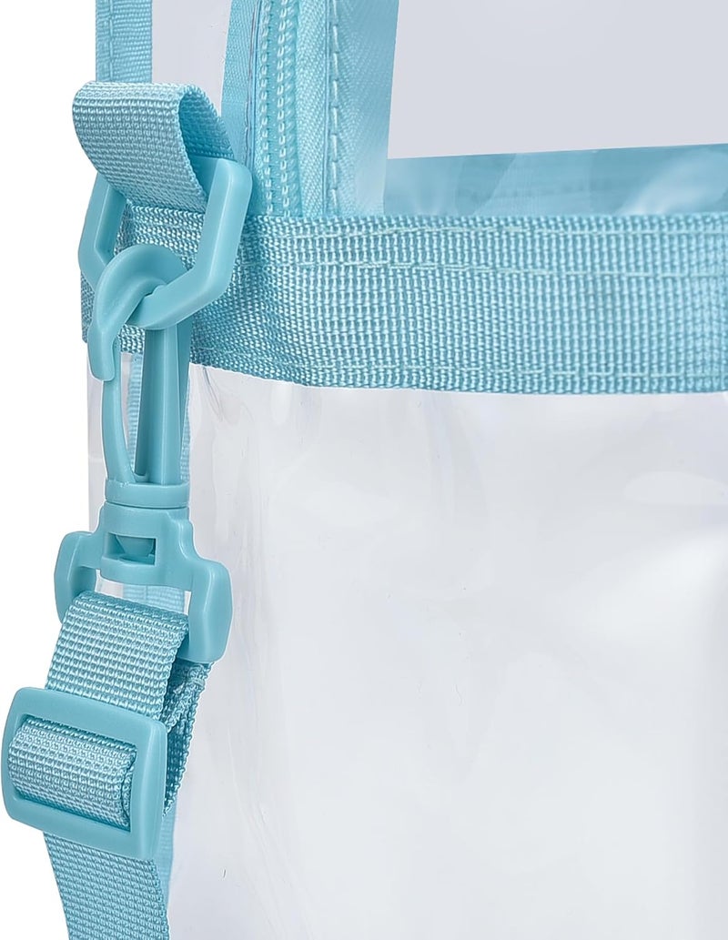 USPECLARE Clear Tote Bag for Stadium Events, 12x6x12 Transparent Stadium Bag for Work, Sports Games,Gym，Concerts - Image 5